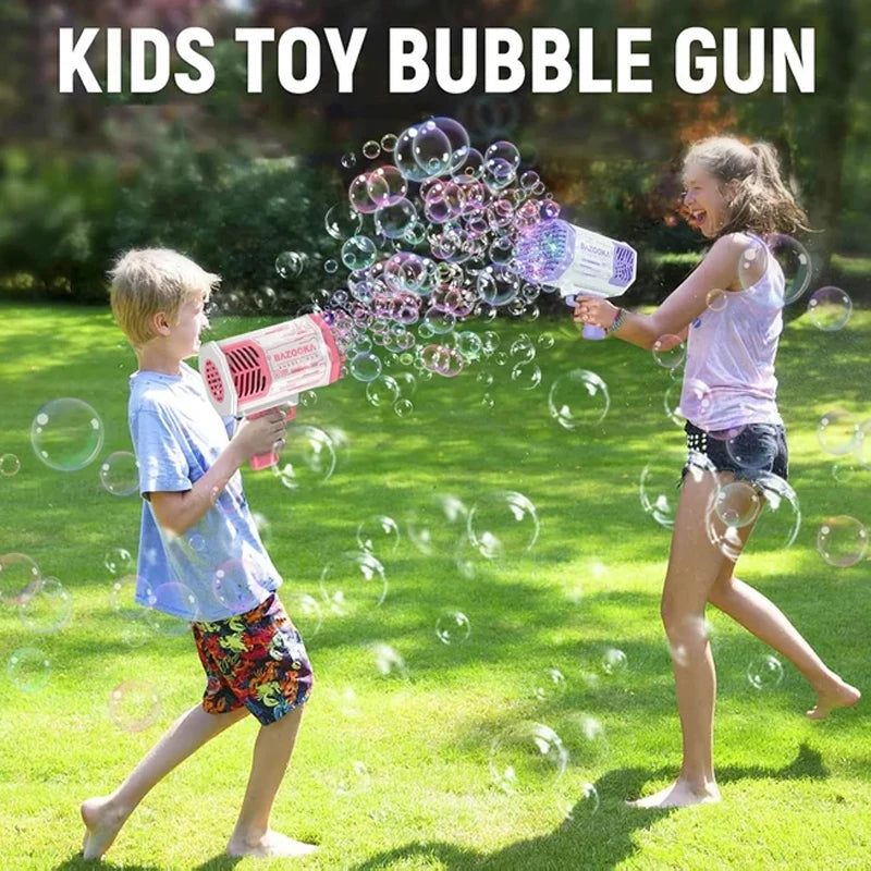 69 Holes Bubble Machine – Fun Toy for Kids and Adults