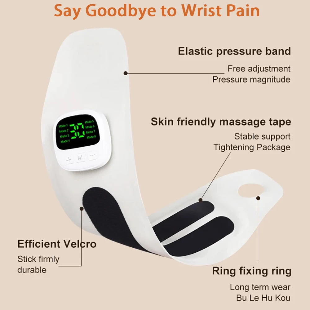Electric Pulse Massager – 8 Modes, 32 Levels, Fatigue Relief