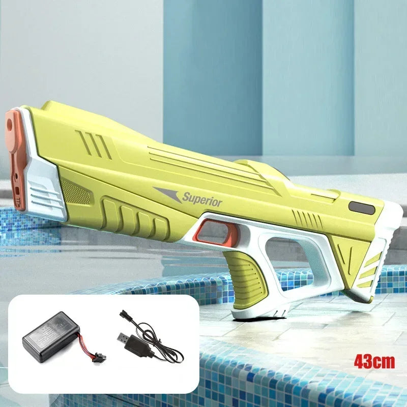 High Pressure Electric Water Gun – Kids Pool and Summer Toy