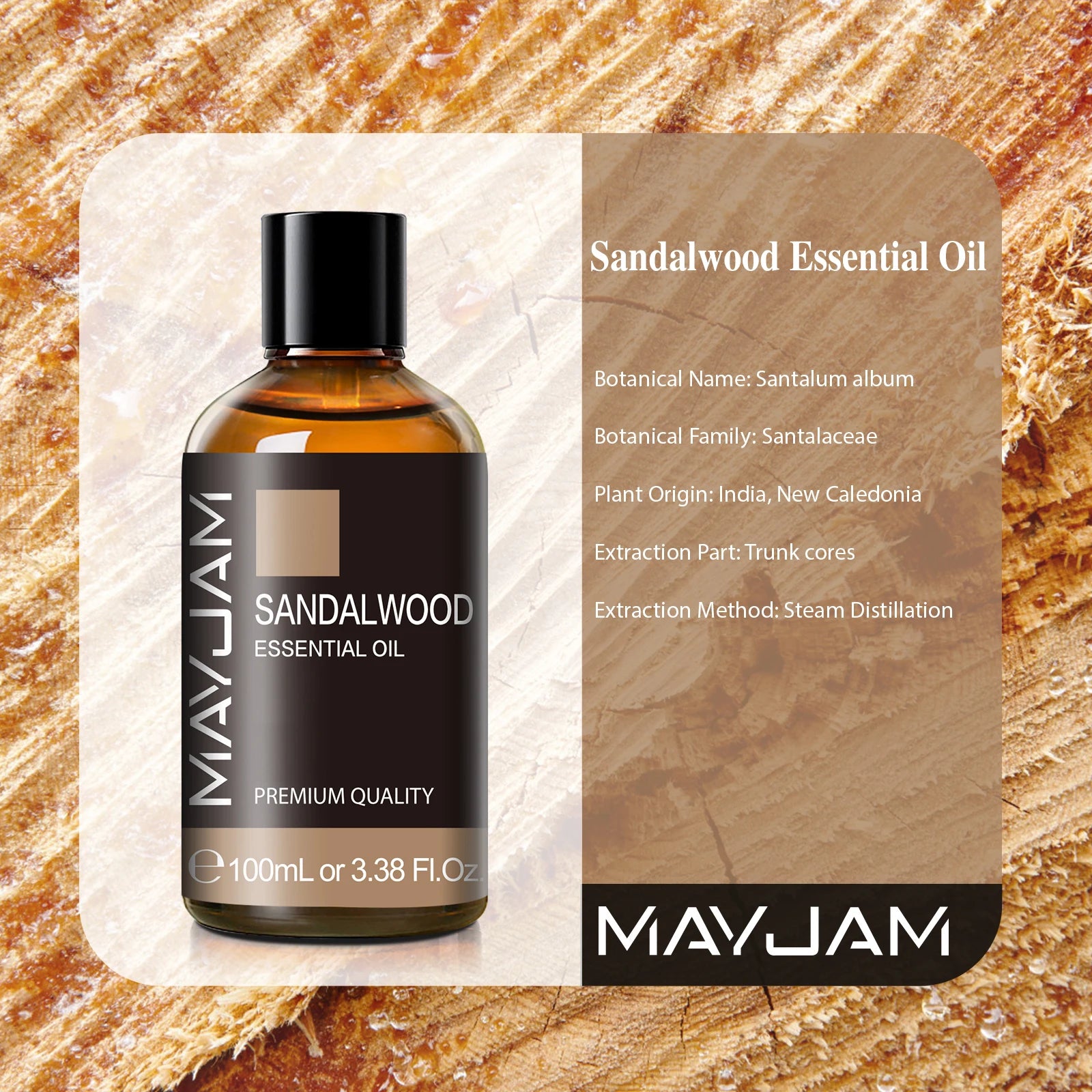 MAYJAM 100ML Pure Essential Oil with Dropper