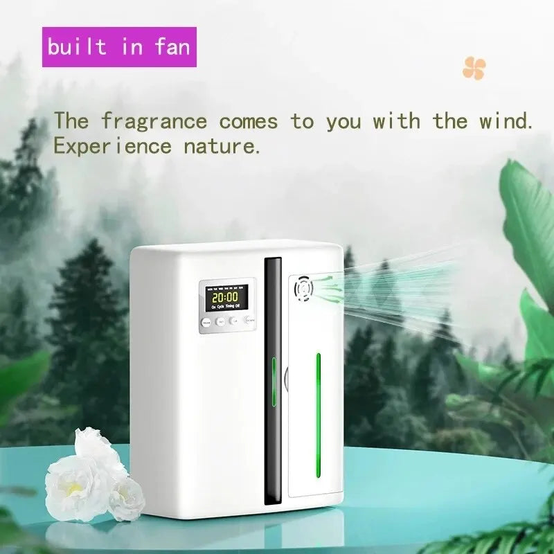 Smart Wall-Mounted Scent Diffuser – 160ml Bluetooth Aroma Machine