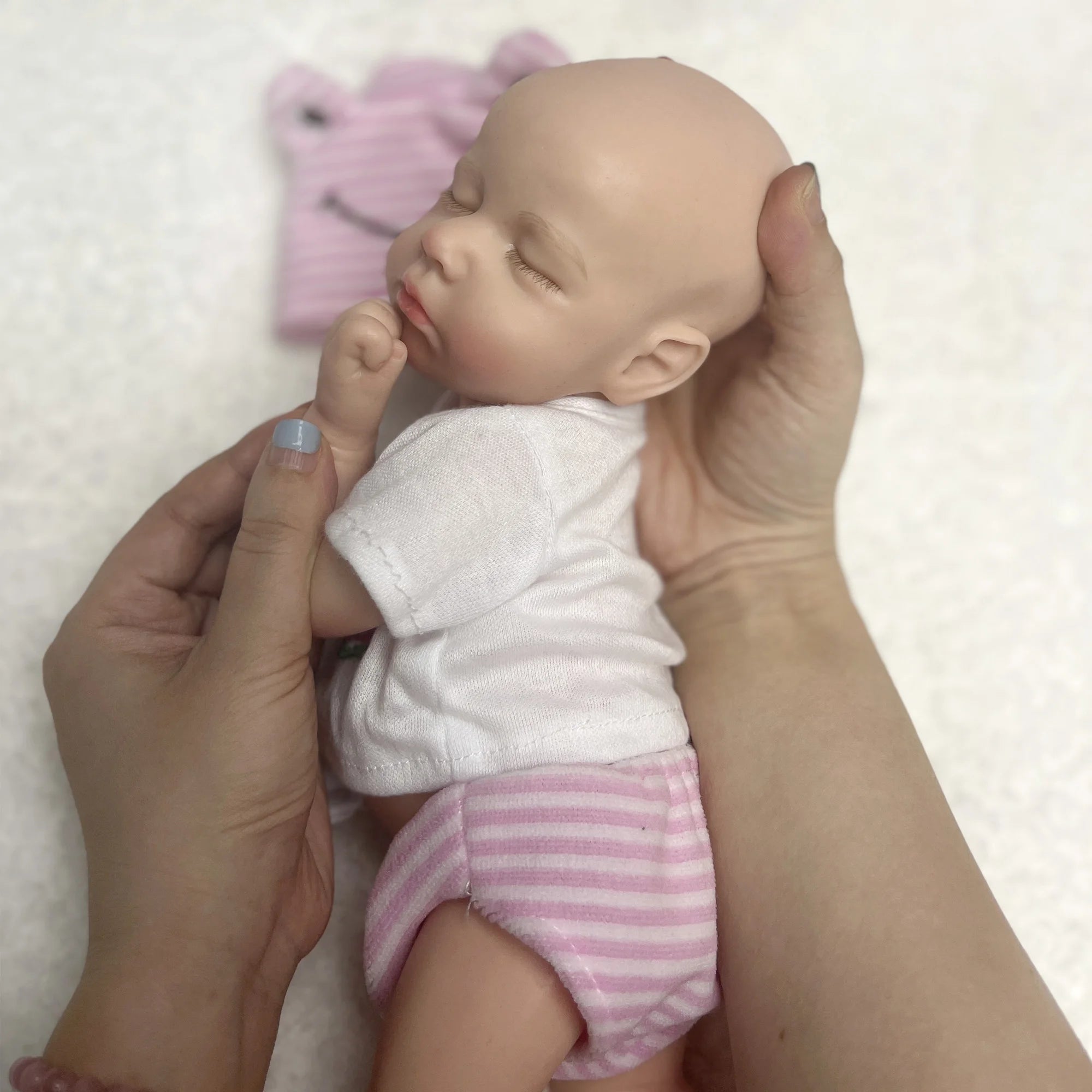 33cm Lifelike Silicone Reborn Baby Boy and Girl - Handmade Gift for Children