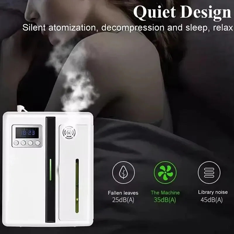 Smart Wall-Mounted Scent Diffuser – 160ml Bluetooth Aroma Machine