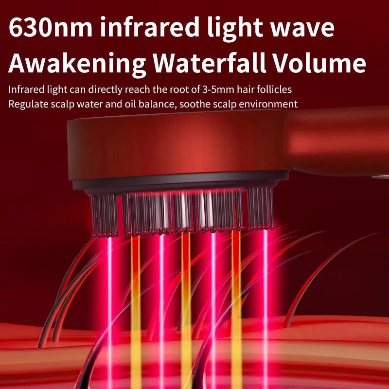 ScalpGlow™ Red Light Hair Growth Massage Comb
