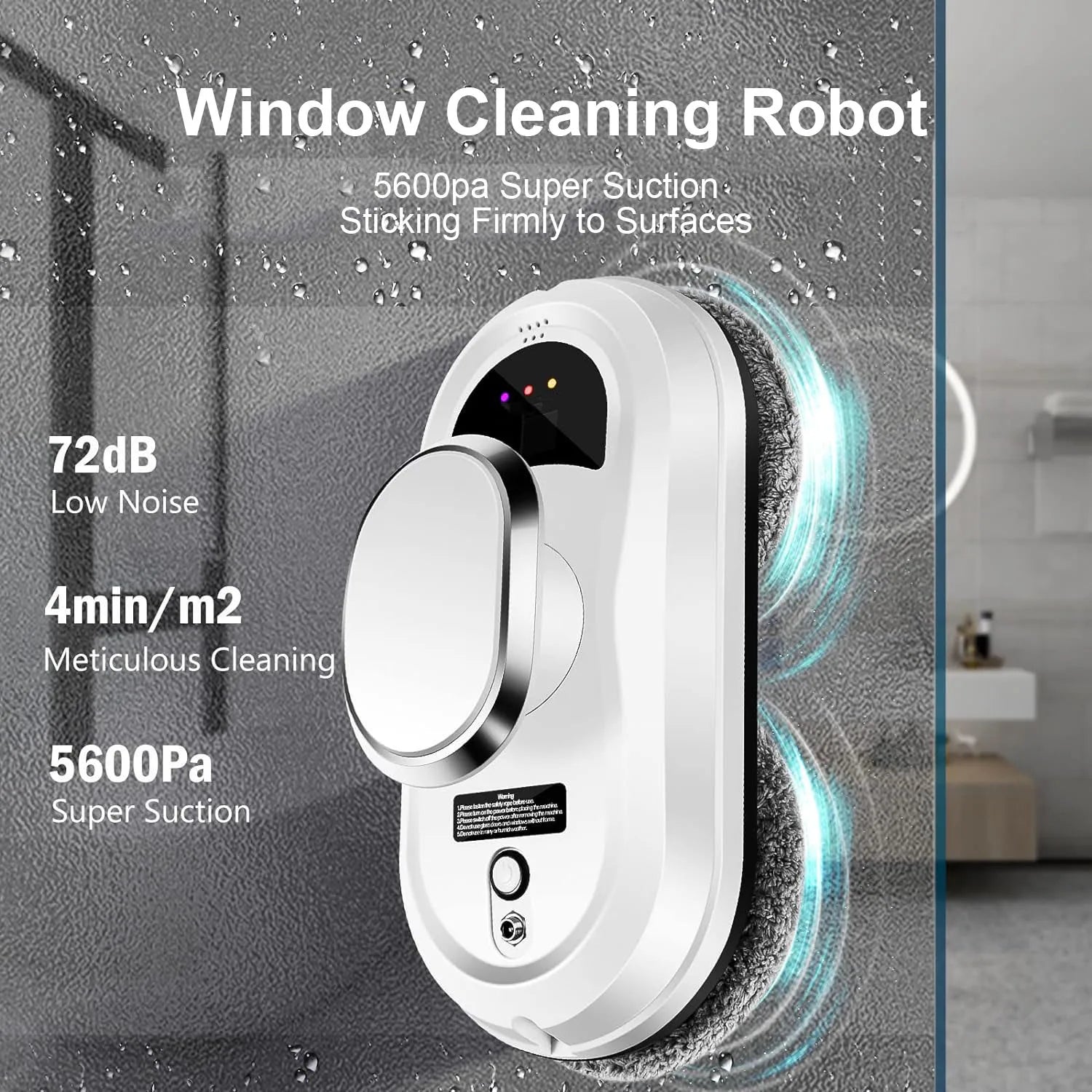 Smart Window Cleaning Robot – W11 Model