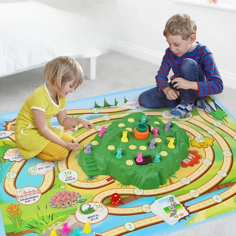 Carrot Trap Challenge Game – Fun Strategy Board for Kids & Families