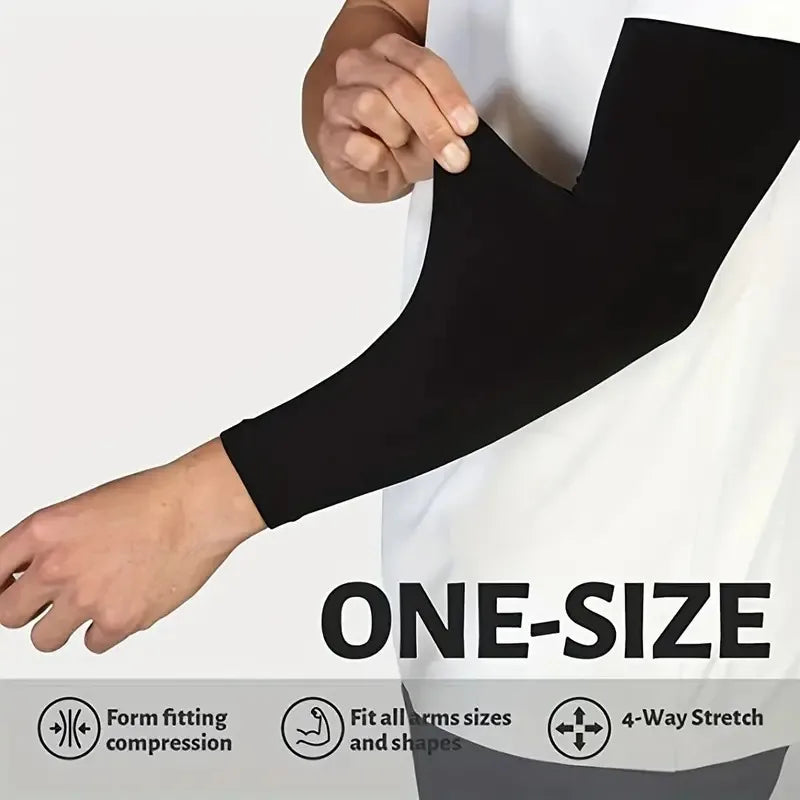 3 Pairs of Breathable Sun Protection Sleeves for Sports and Leisure