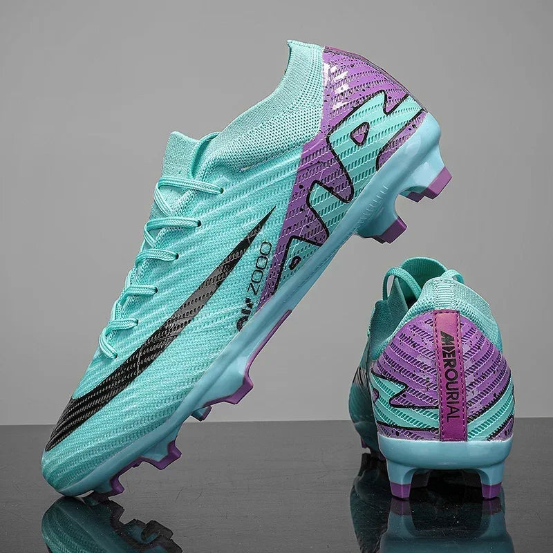 Men's FG/TF Non-Slip Soccer Shoes – Mid-Top