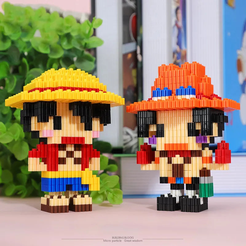 One Piece Diamond Mini Blocks – Build Your Favorite Crew!