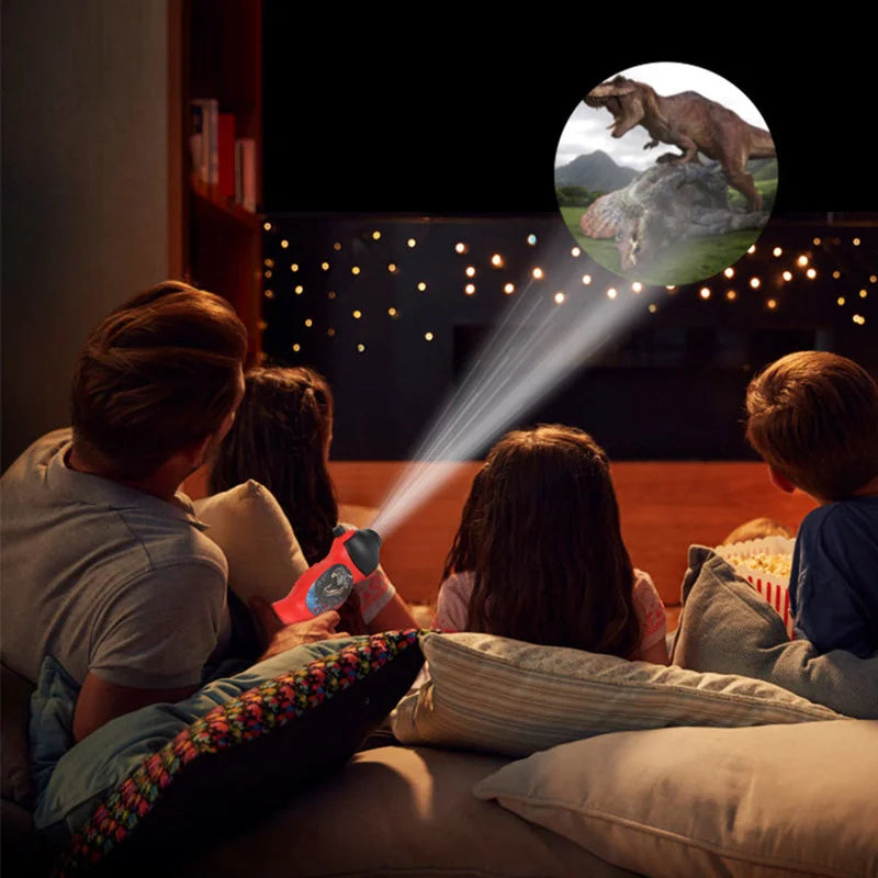 Dinosaur and Shark Projector – Educational Flashlight and Learning Toy for Kids