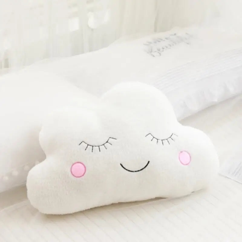 Cloud & Moon Plush Pillow Set – Soft, Cuddly & Dreamy Decor