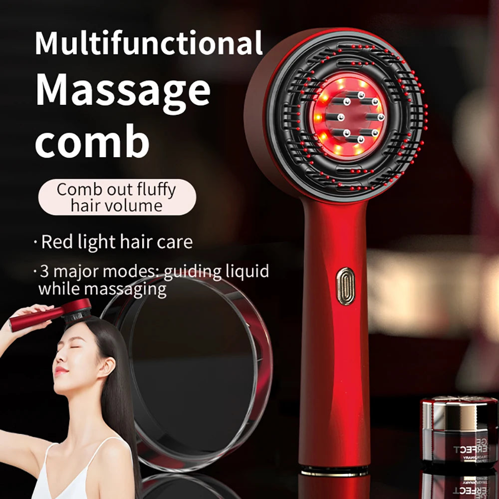 ScalpGlow™ Red Light Hair Growth Massage Comb