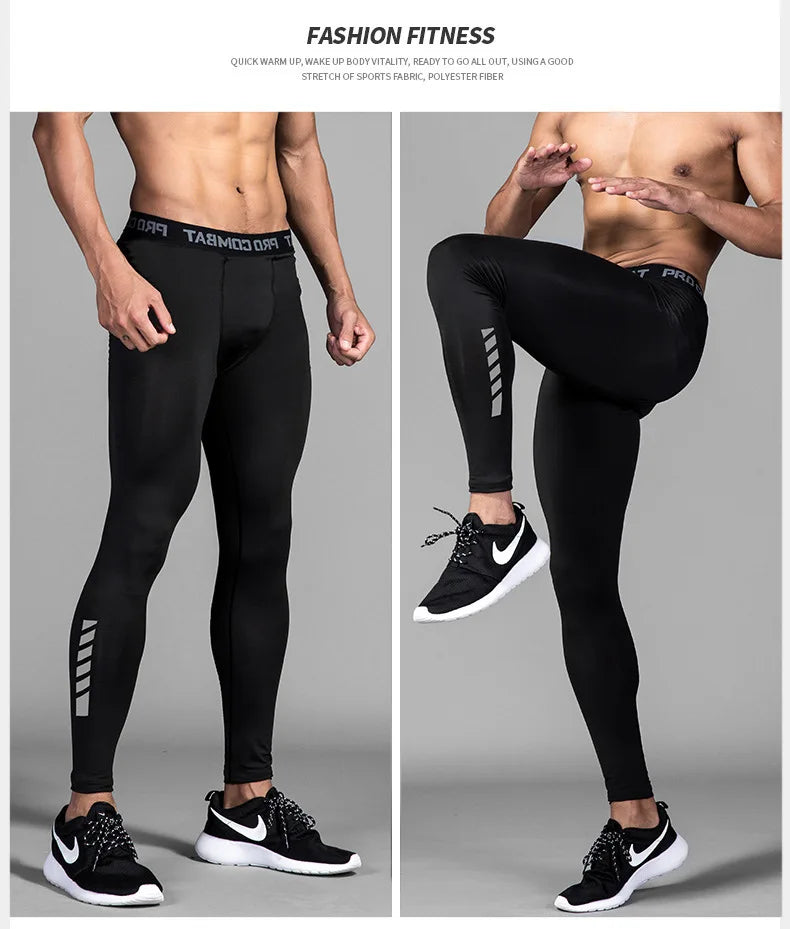 Men's Thermal Compression Sports Pants – 1 or 2 Pieces