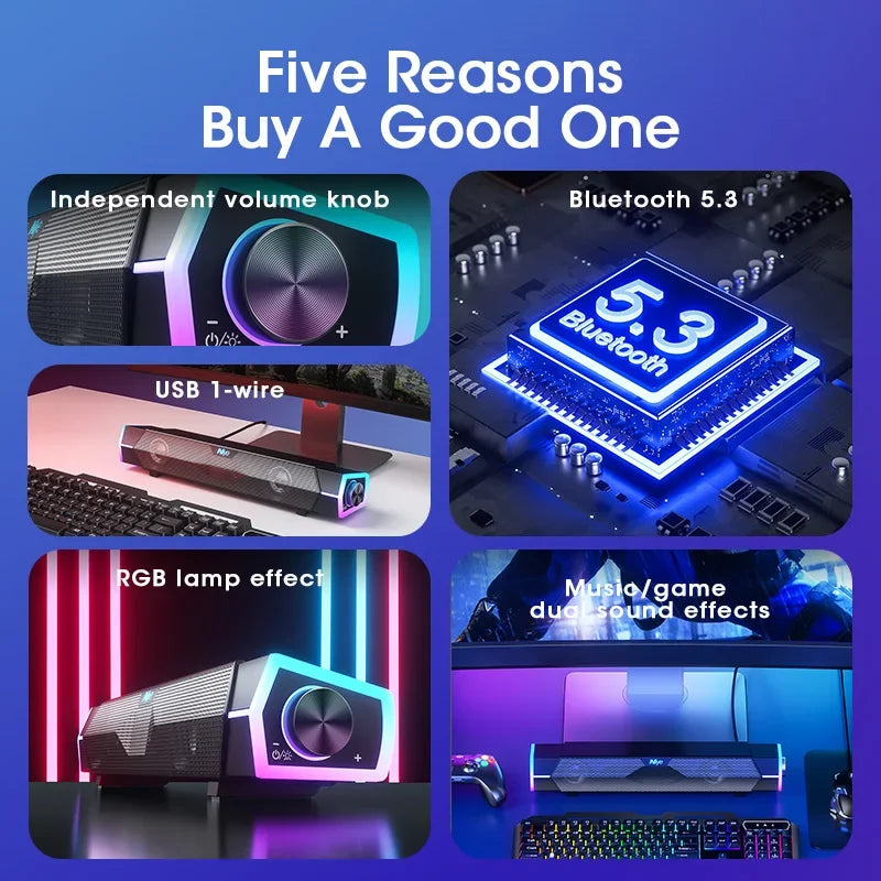 4D Bluetooth Computer Speakers