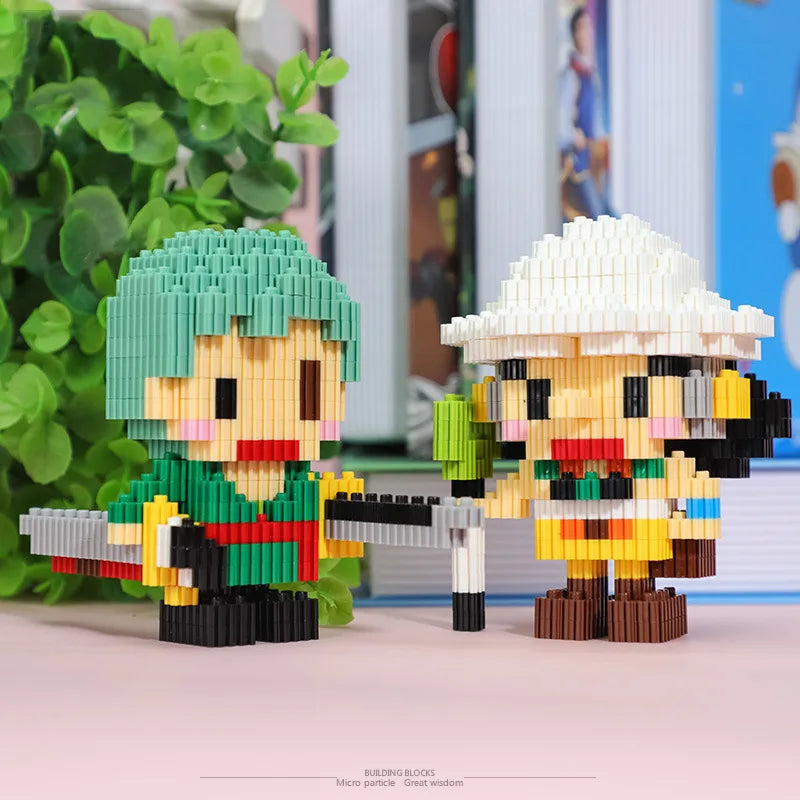 One Piece Diamond Mini Blocks – Build Your Favorite Crew!