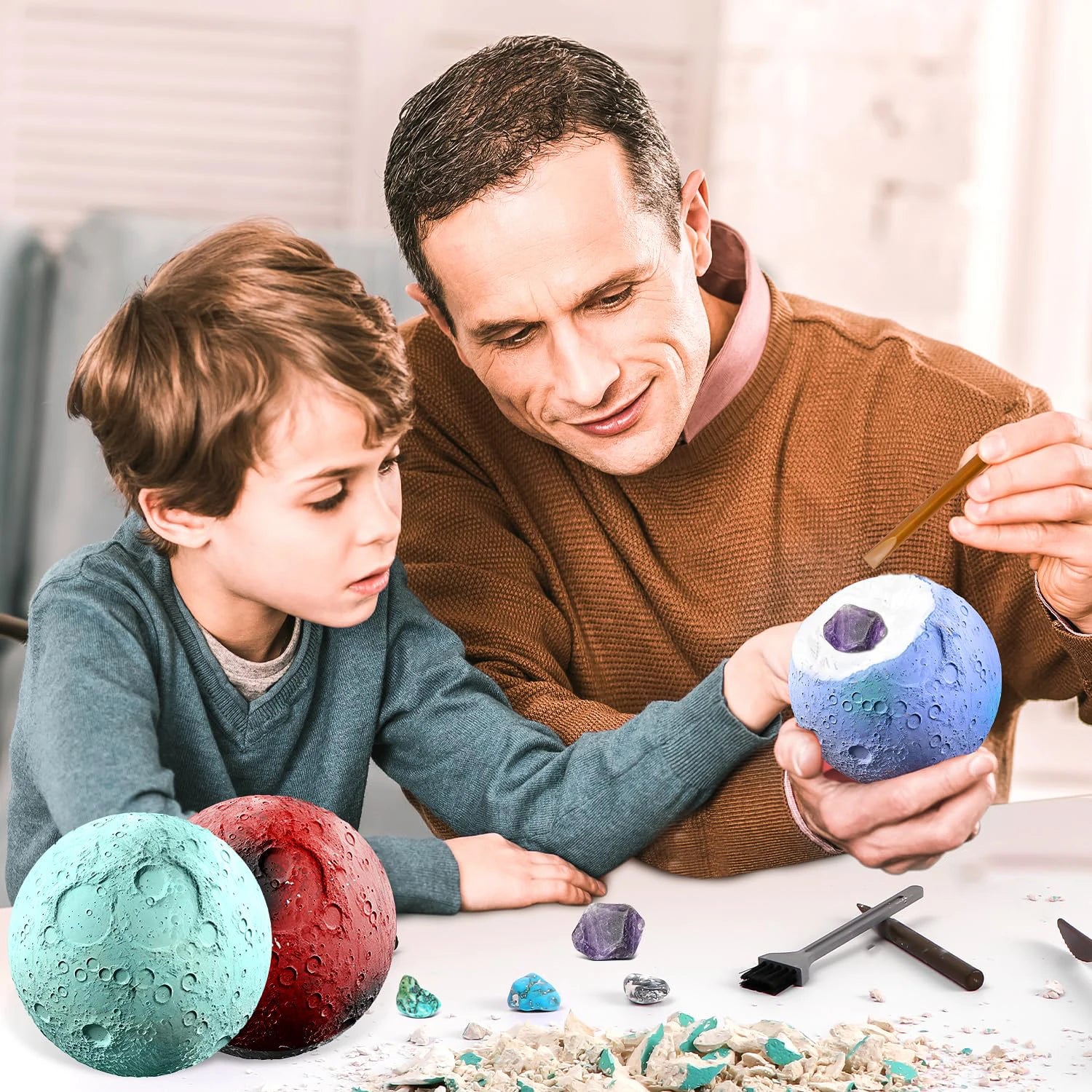 Solar System Gem Mining Kit for Kids