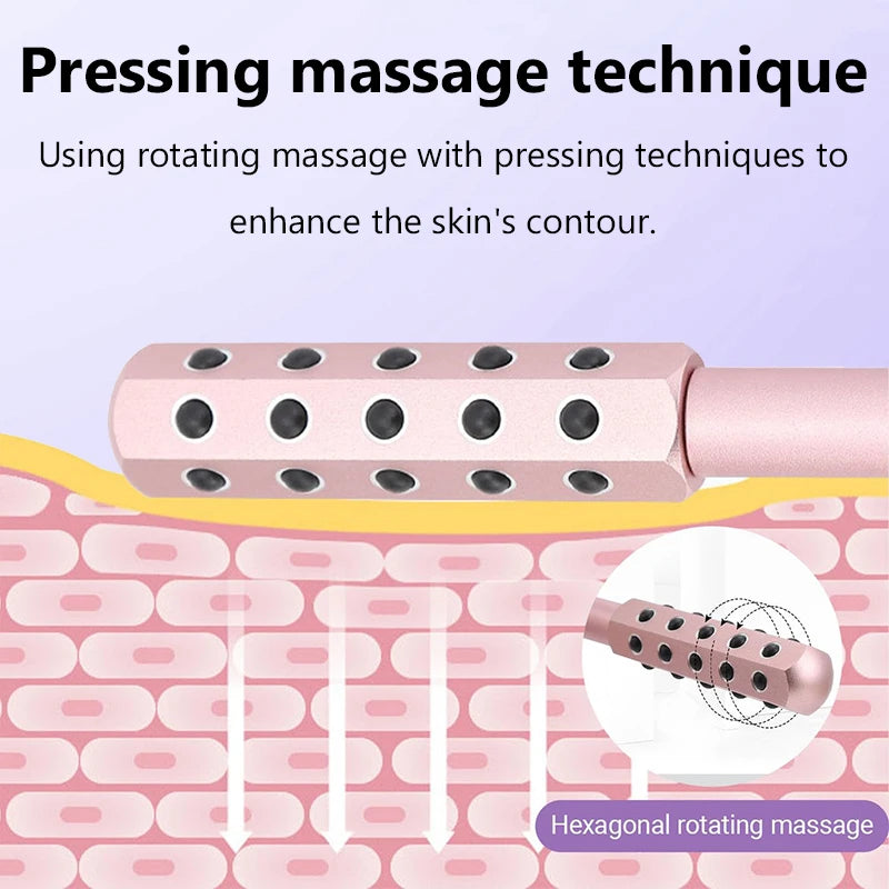 Germanium Facial Roller 24 Points – Massager and Gua Sha