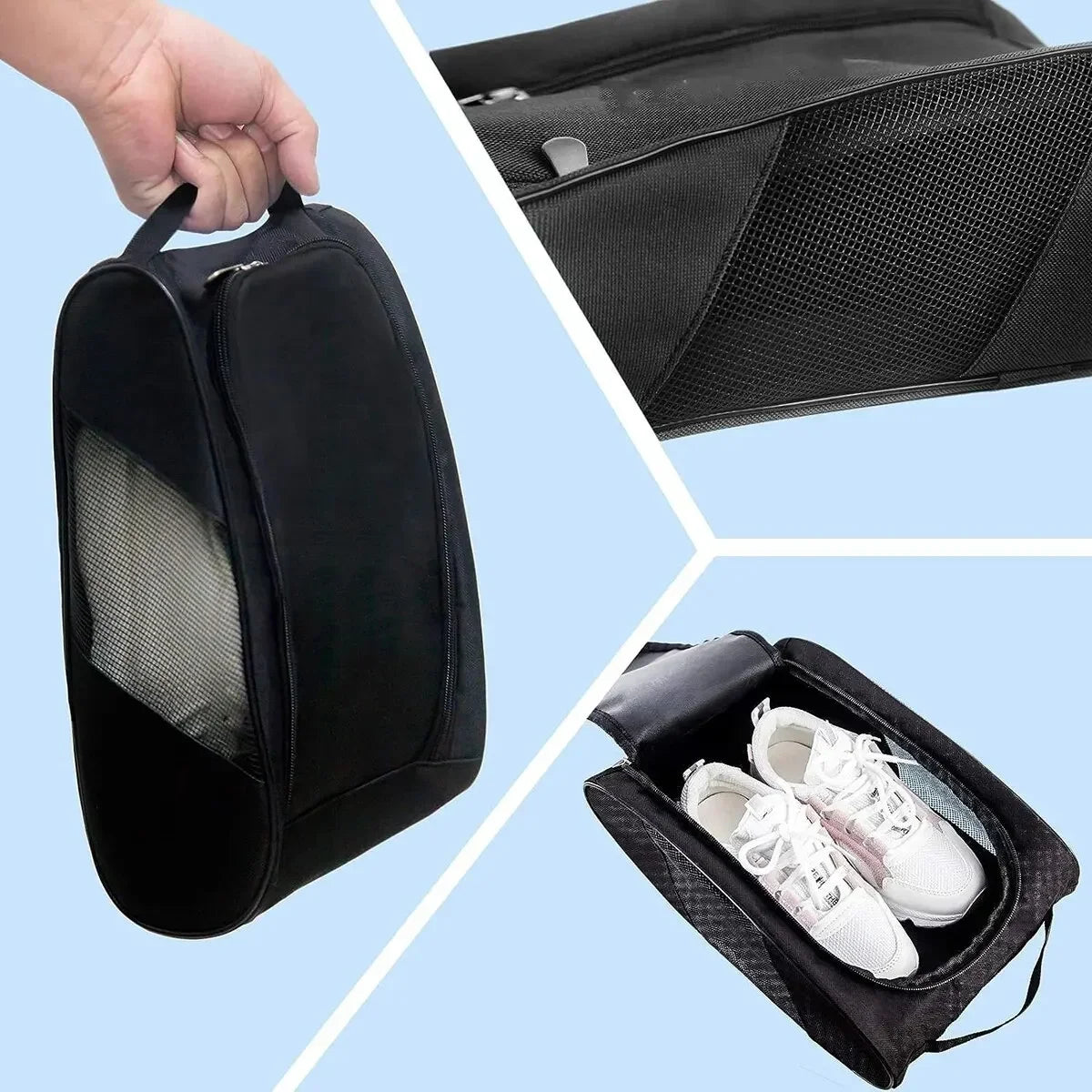 Compact Sports Shoe Bag – For Football, Golf, Basketball & More