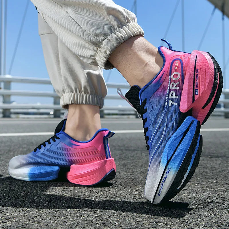Men’s Carbon Plate Lightweight Running Sneakers