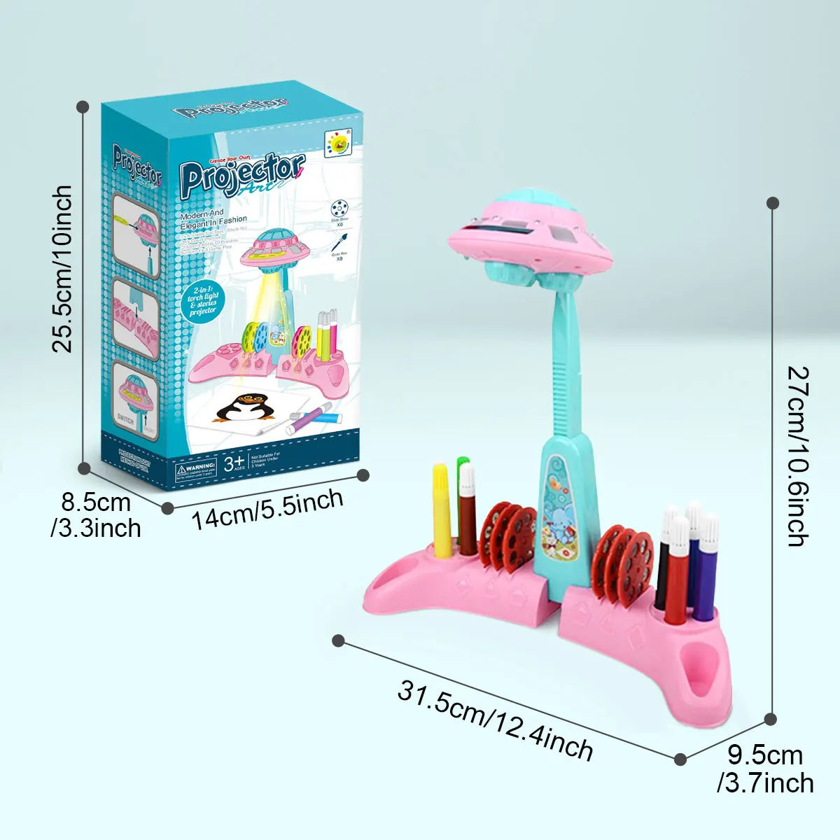 Projection Board for Children 3-8 Years Old – STEM Educational Toy
