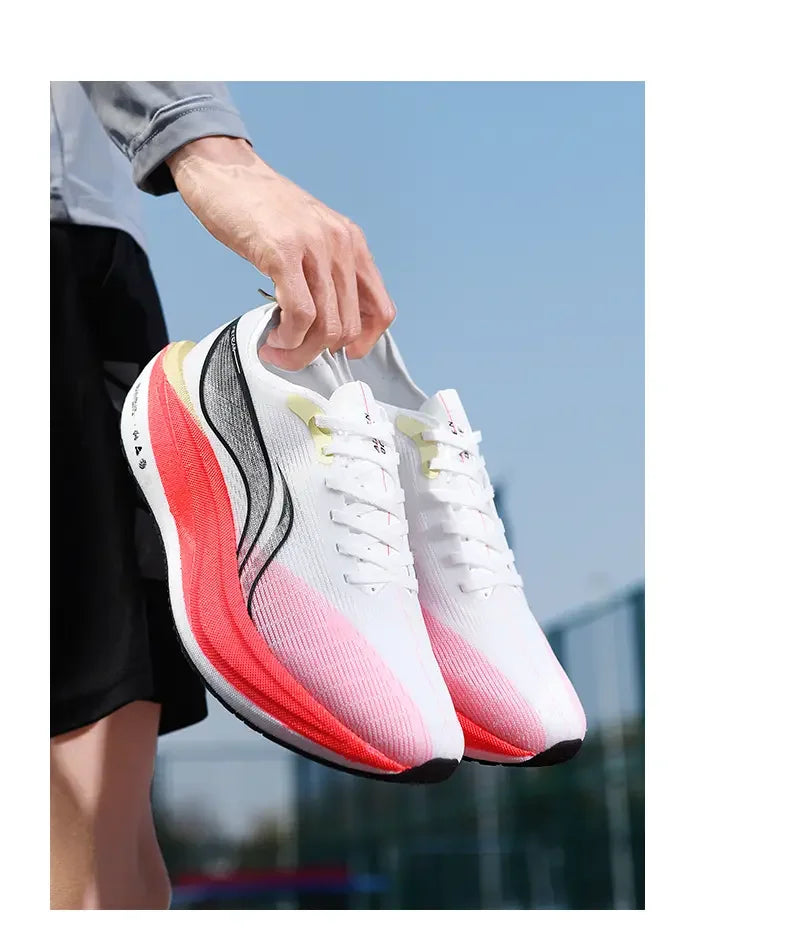 Men's Breathable Running Shoes with Carbon Plate - Red Rabbit Limited