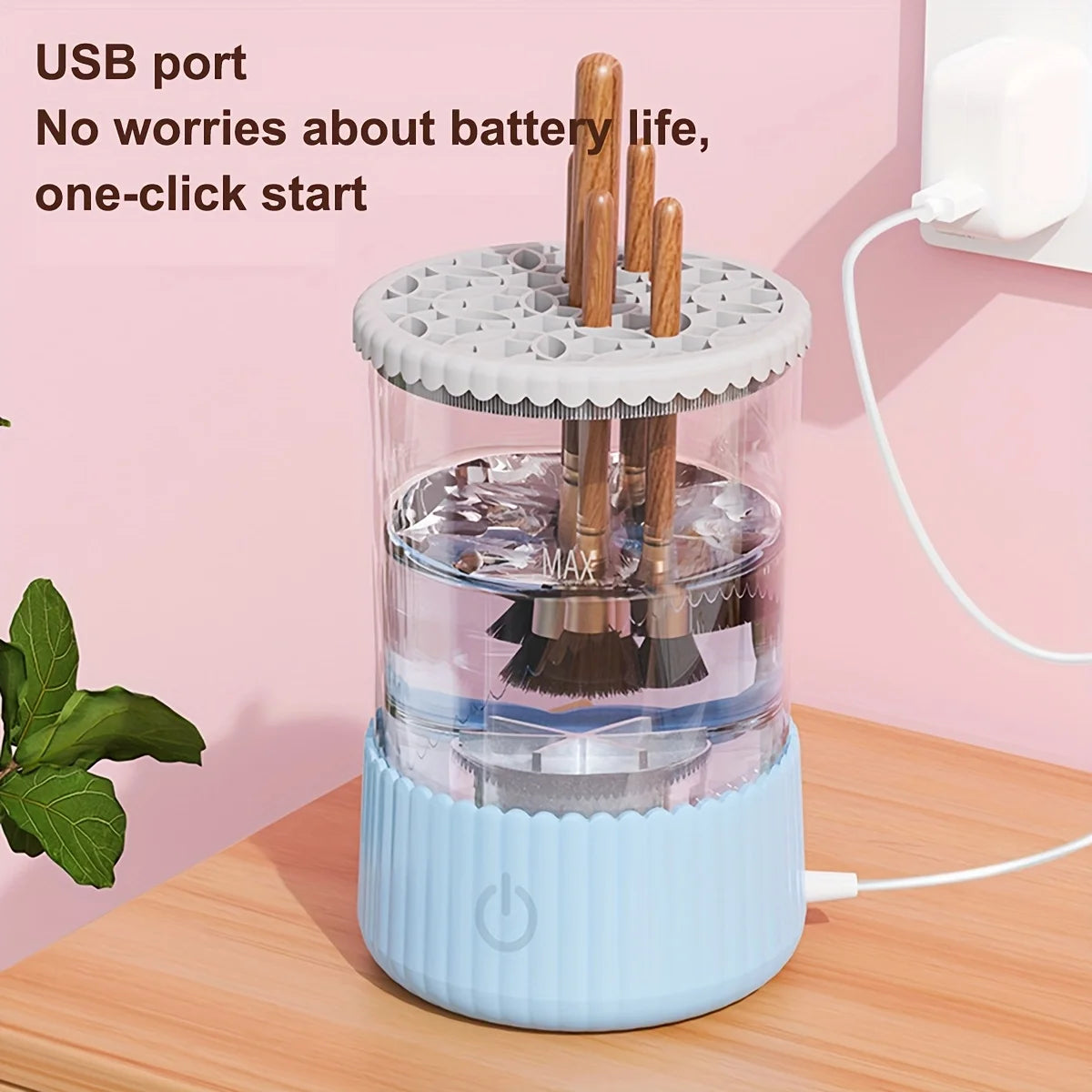 Automatic Electric Makeup Brush Cleaner