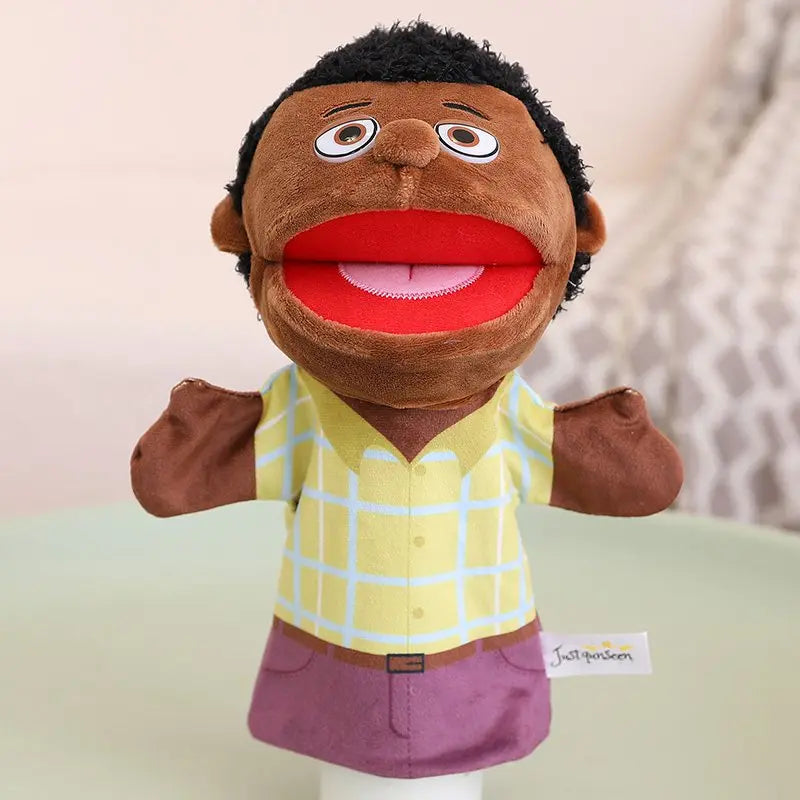 Kawaii Family Plush Dolls – Dad, Mom, Brother and Sister, Educational Toys