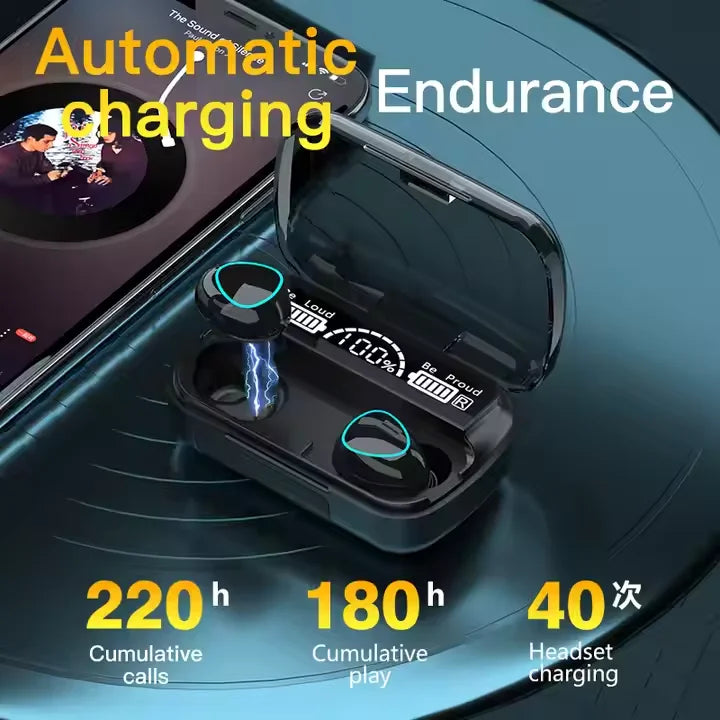 M10 Bluetooth Headset with Power Bank