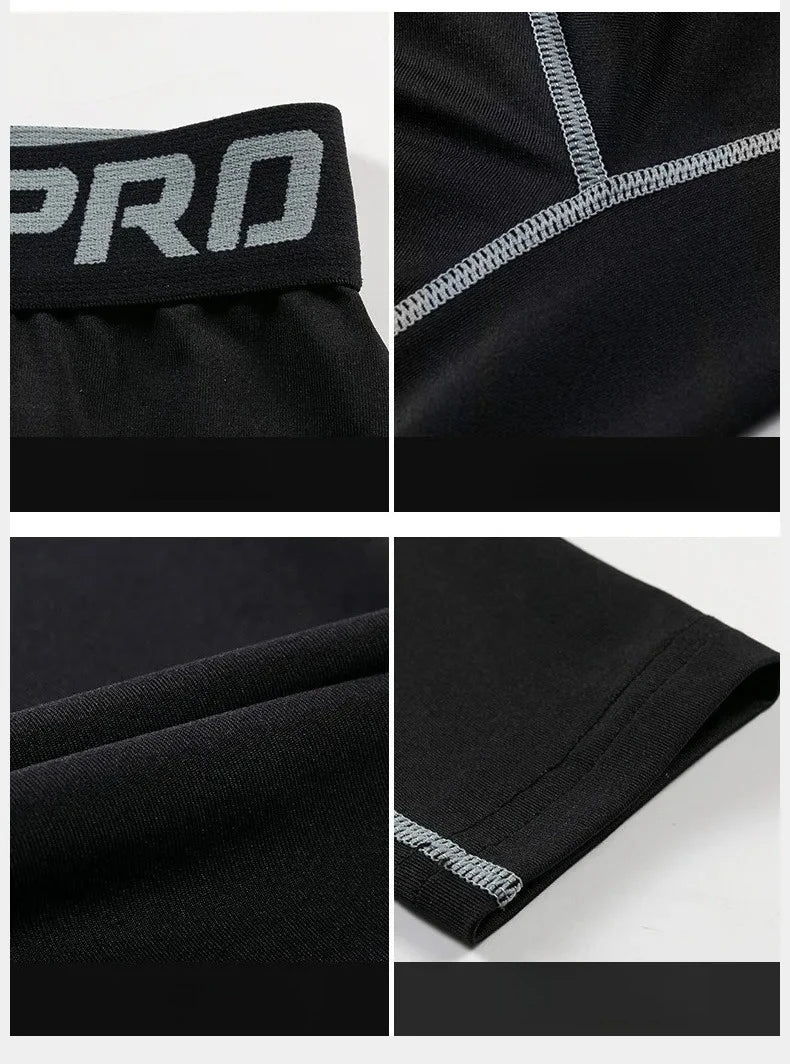 Men's Thermal Compression Sports Pants – 1 or 2 Pieces