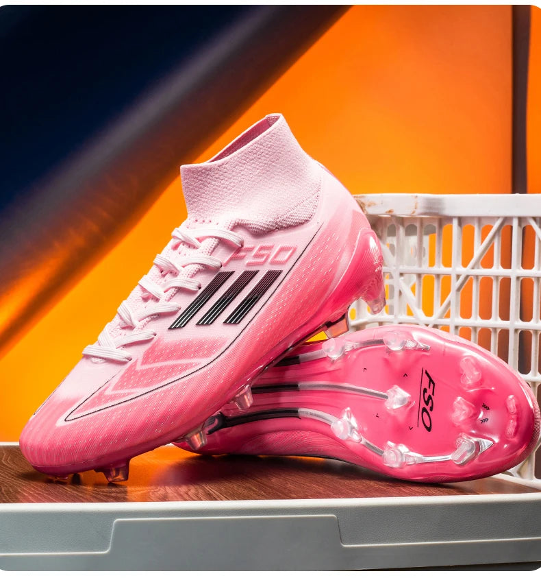 Comfortable and Breathable Men's Soccer Cleats for Indoor/Outdoor Soccer