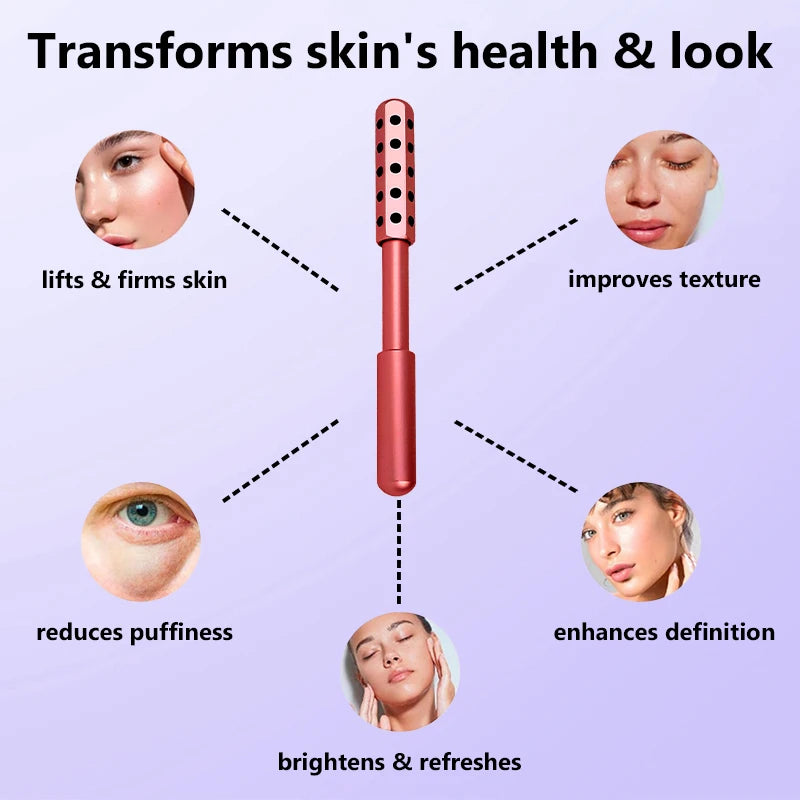 Germanium Facial Roller 24 Points – Massager and Gua Sha