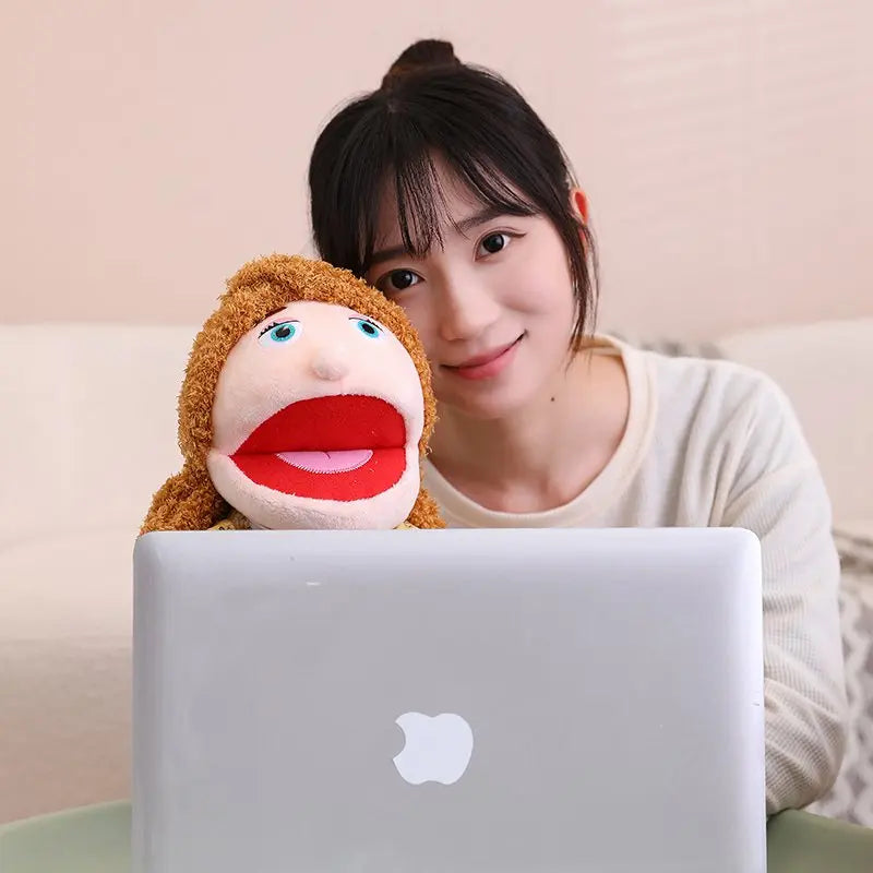 Kawaii Family Plush Dolls – Dad, Mom, Brother and Sister, Educational Toys