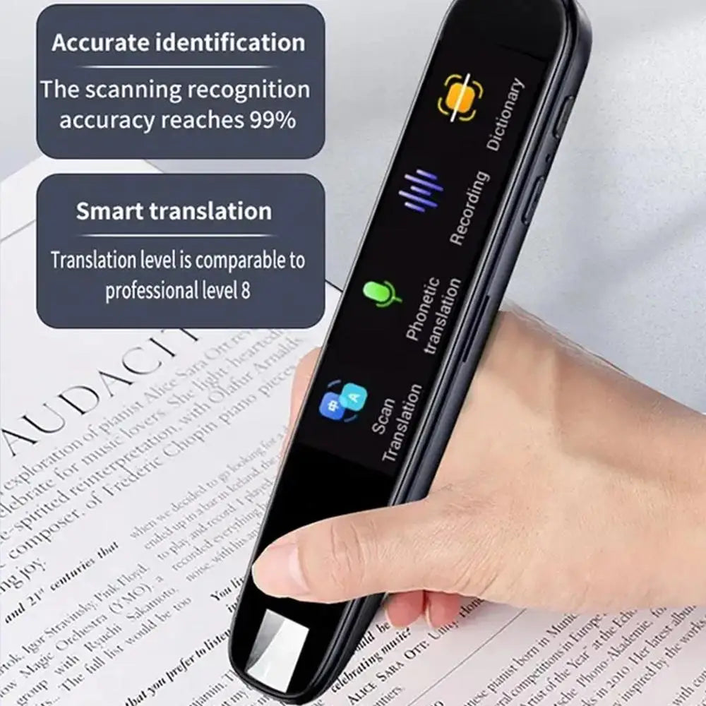 Smart Translator Pen with 123 Languages