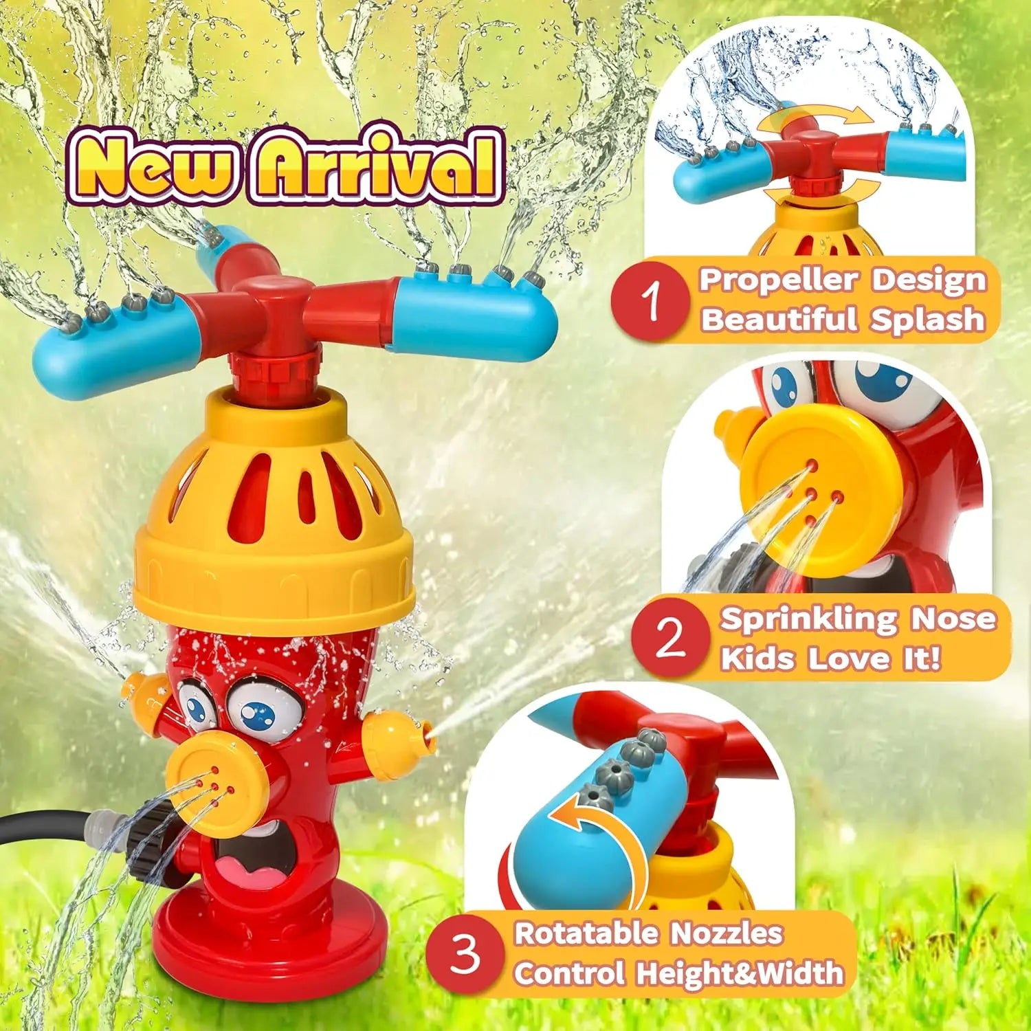 Hydrating Water Toy – Garden Sprinkler and Baby Bath