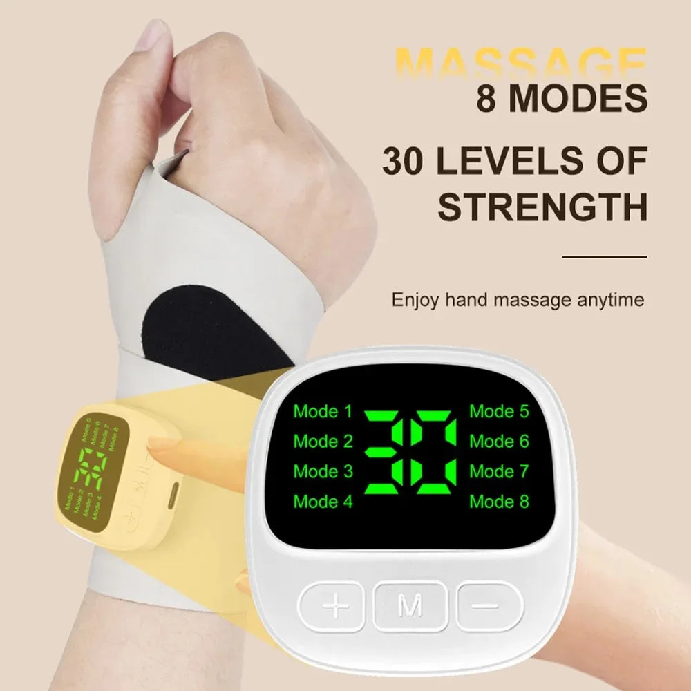 Electric Pulse Massager – 8 Modes, 32 Levels, Fatigue Relief
