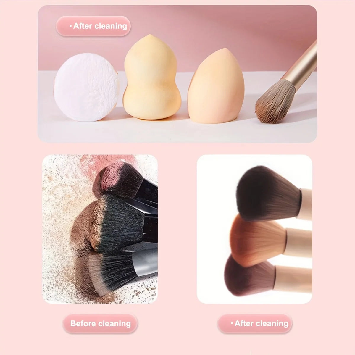 Automatic Electric Makeup Brush Cleaner