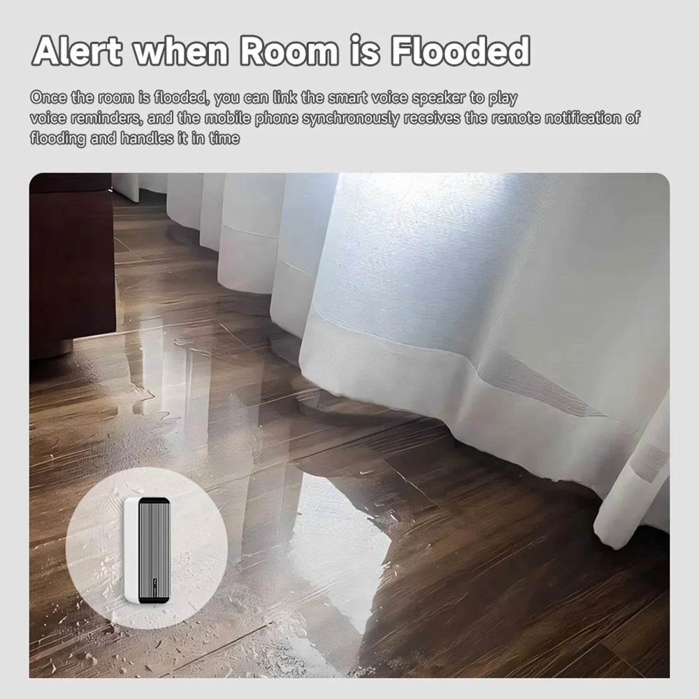 2-in-1 Zigbee Smart Rain Sensor with App Control