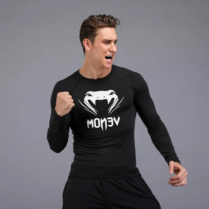 Men's Compression Workout Set – Gym & Running Tracksuit