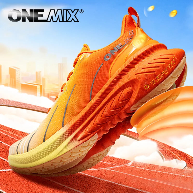 ONEMIX Pro Cushion Running Shoes – Lightweight, Non-Slip, Reflective
