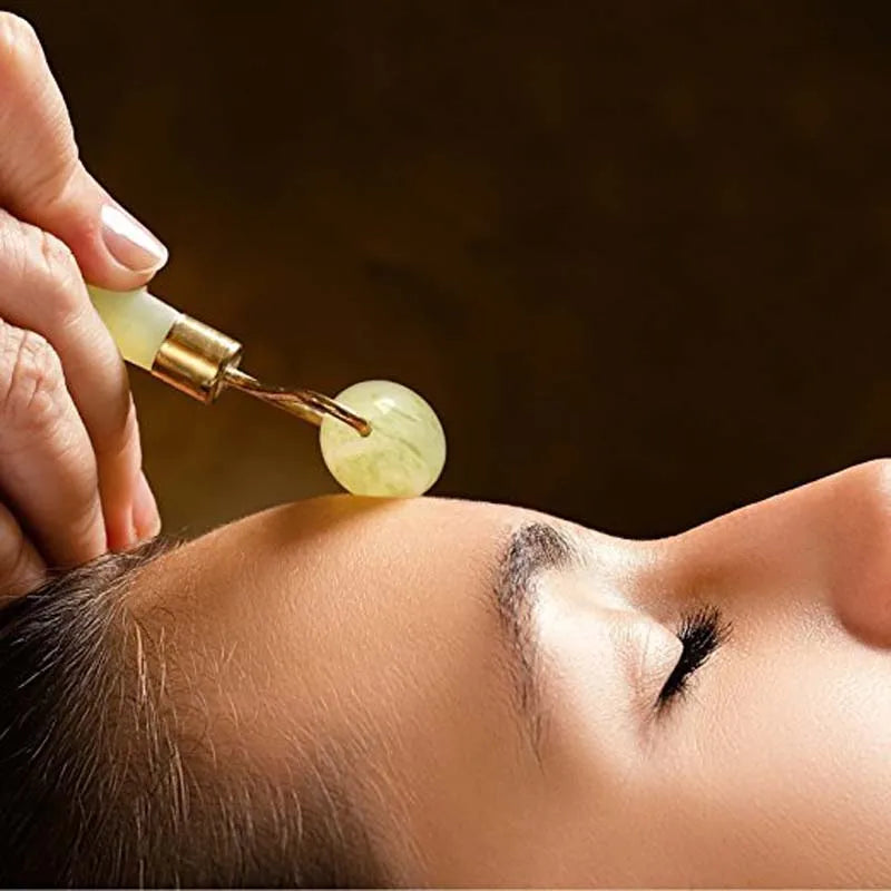 Natural Jade Roller Facial Massager Beauty Bar