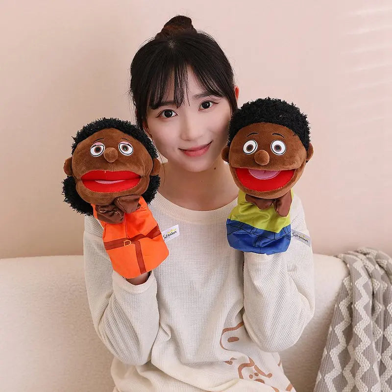 Kawaii Family Plush Dolls – Dad, Mom, Brother and Sister, Educational Toys