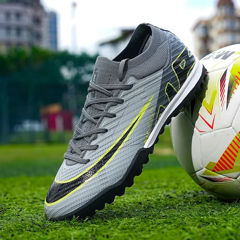 Men's FG/TF Non-Slip Soccer Shoes – Mid-Top