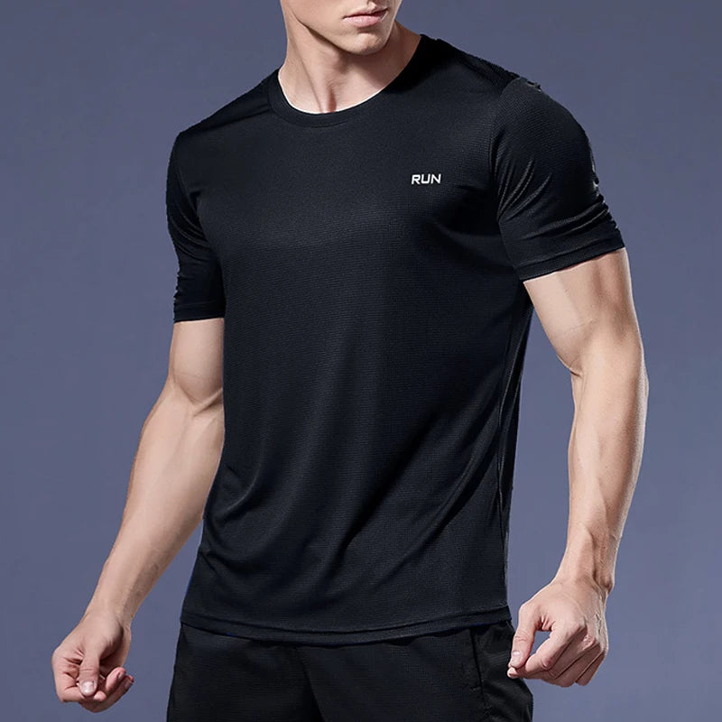 Men's Dry Fit Sports T-Shirt for Running and Gym