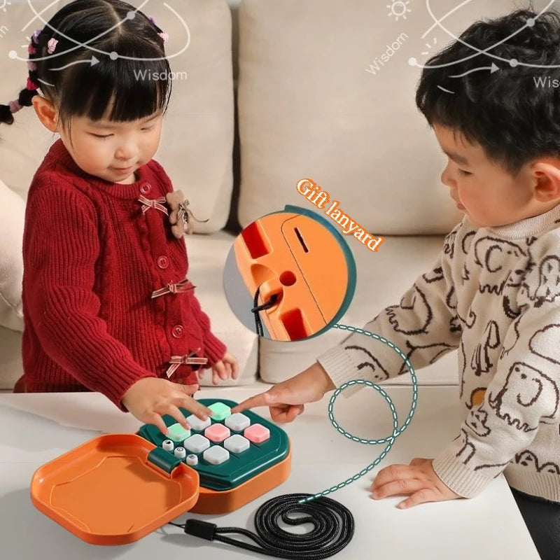Electronic Tic-Tac-Toe Board Game – Multifunctional, Portable for Kids and Adults