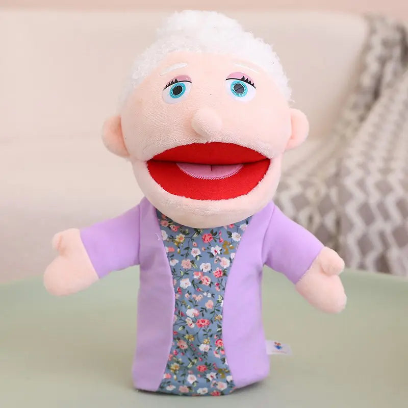 Kawaii Family Plush Dolls – Dad, Mom, Brother and Sister, Educational Toys