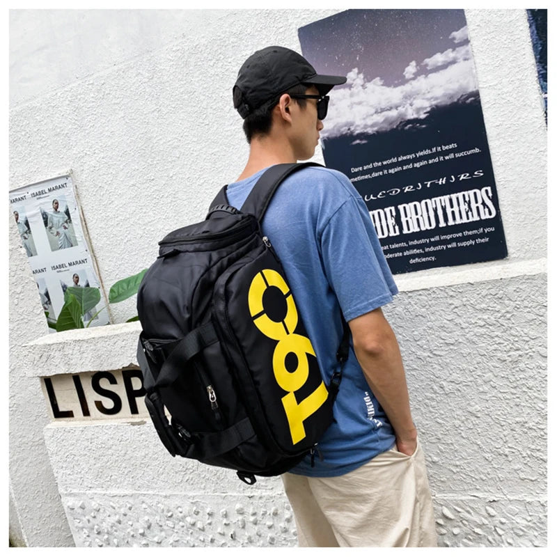 T90 Unisex Sports and Travel Bag with Shoe Compartment