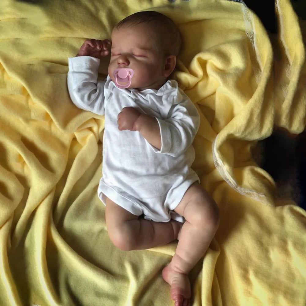 50cm Realistic Silicone Reborn Doll MRB LouLou - Christmas Gift
