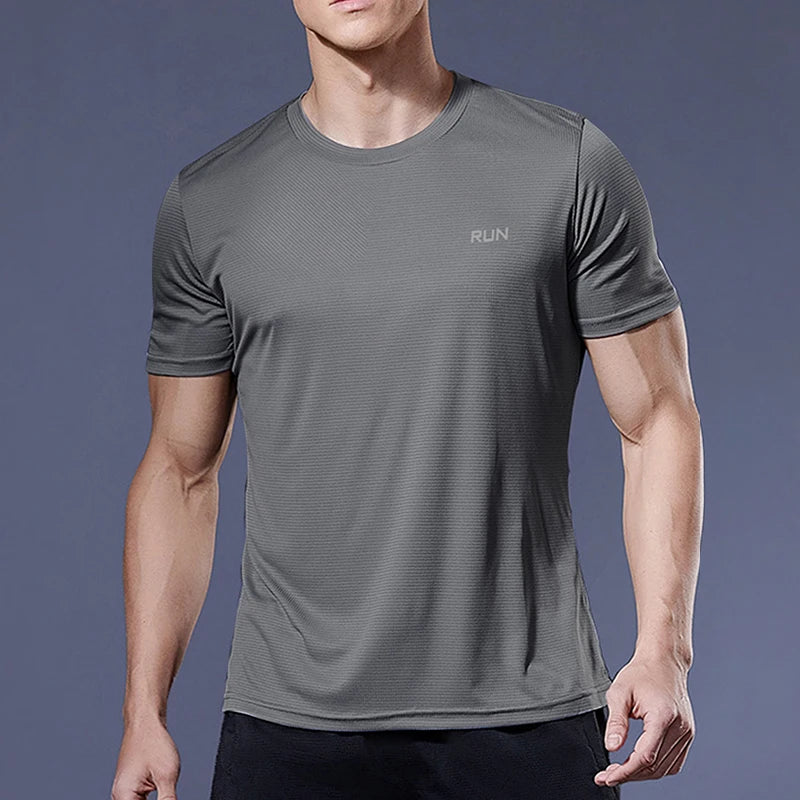 Men's Dry Fit Sports T-Shirt for Running and Gym