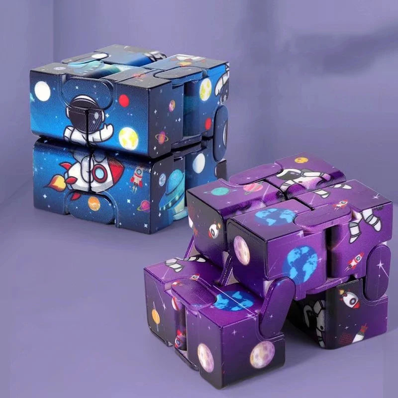 Starry Sky Infinity Cube – Relaxing Puzzle Toy for All Ages