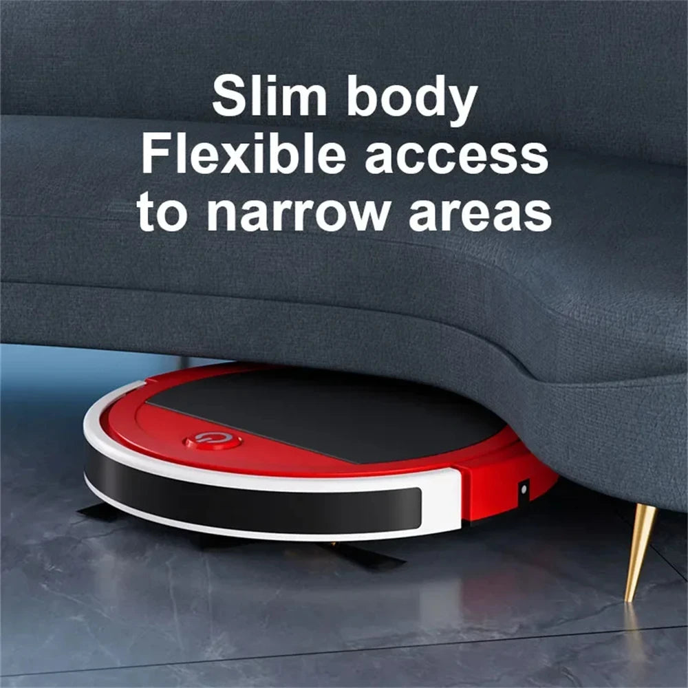 Multifunctional Robot Vacuum and Mop with Remote Control – Low Noise